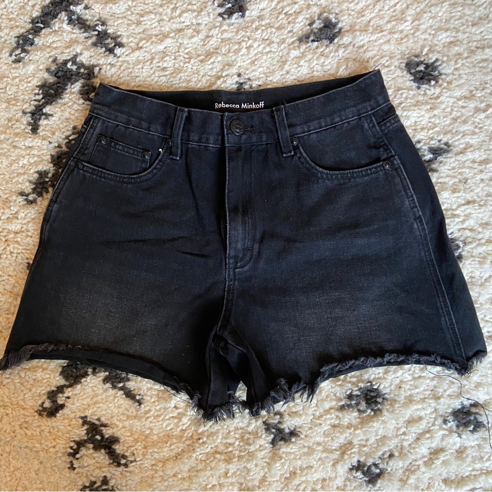 Rebecca Minkoff Black Denim Short